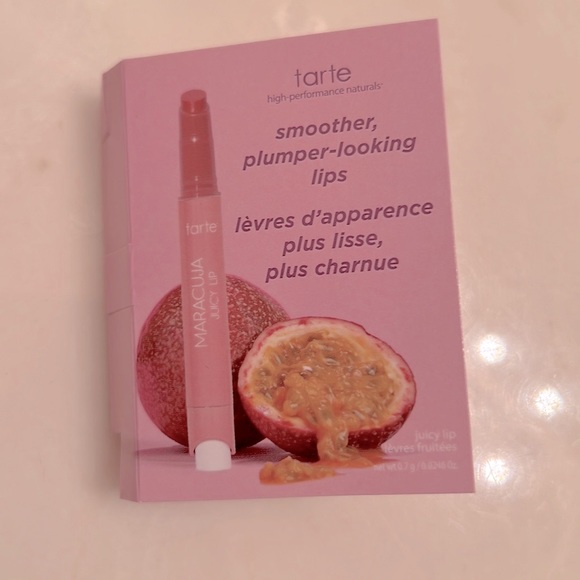 tarte Makeup Tarte Maracuja Juicy Lip Rose Sample Poshmark